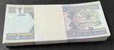 Afghanistan 2 Afghanis 2002 P 65 UNC LOT 100 PCS 1 Bundle
