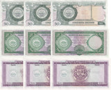 Mozambique Set 3 X LOT 3=15 AU-UNC 50 100 500 Escudos 1976 P 116 117 118
