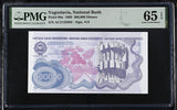 Yugoslavia 500000 Dinara 1989 P 98 a GEM UNC PMG 65 EPQ
