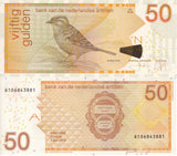 Netherlands Antilles 50 Gulden 2012 P 30 f UNC ,Andes Mus ,Johan Enschede