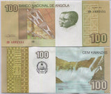 Angola 100 Kwanzas 2012 P 153 UNC