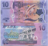 Fiji 10 Dollars ND 2013 P 116 UNC