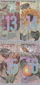Faunus Island Set 4, 13 14 15 16 Dollars 2022 Fantasy