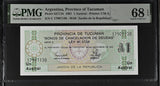 Argentina 1 Austral 1991 P S2711 b Superb Gem UNC PMG 68 EPQ