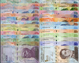 Venezuela Set 27 UNC 2 - 1 Million Bolivares 2013-2020/2021 P 88 89 90 - 113 114