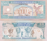 Somaliland 50 Shillings 2002 P 7 UNC LOT 10 PCS