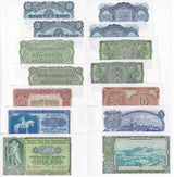 Czechoslovakia Set 7 UNC 3 5 10 25 50 Korun 1953 1961 P 79 80 81 82 83 84 85