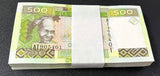 Guinea 500 Francs 2017 P 47 UNC LOT 100 PCS 1 Bundle
