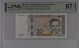 Bosnia 20 Convertible Maraka 2019 P 82 b Superb Gem UNC PMG 67 EPQ