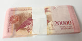 Venezuela 20000 Bolivares 2017 P 99 UNC LOT 100 PCS 1 Bundles