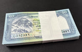 Nepal 50 Rupees 2025 / 2026 P 79 c UNC, Snow leopard LOT 100 PCS ,1 Bundle