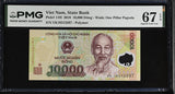 Vietnam 10000 Dong 2019 Polymer P 119 l Superb Gem UNC PMG 67 EPQ