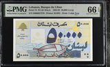 Lebanon 50000 Livres 1995 P 73 Gem UNC PMG 66 EPQ