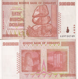 Zimbabwe 50 Billion Dollars 2008 P 87 XF