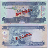 Solomon Islands 5 Dollars ND 2006 P 26 C/10 Specimen UNC
