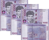 Armenia 1000 Dram 2022 P 61 New Sign UNC Lot 3 PCS