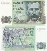 Spain 1000 Pesetas 1979 P 158 UNC