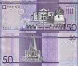 Dominican Republic 50 Pesos 2024 New Sign P 189 UNC