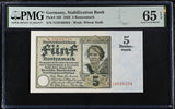 Germany 5 Rentenmark 1926 P 169 Gem UNC PMG 65 EPQ