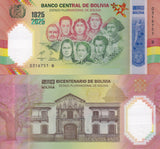 Bolivia 200 Anniversary NEW 2025 Commemorative 1825-2025 Polymer UNC