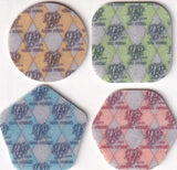 Transnistria Set 4 Coins 1 3 5 10 Rubles 2014 Plastic UNC