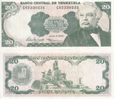 Venezuela 20 Bolivares 1995 P 63 e UNC