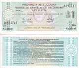 Argentina 1 Austral 1991 P S2711 UNC