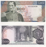 Colombia 500 PESOS 1977 P 420 UNC