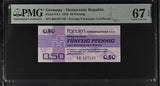 Germany Demorcratic 50 PFENNIG 0.5 MARK 1979 P FX1 Superb Gem UNC PMG 67 EPQ
