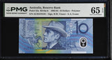 Australia 10 Dollars 1993 P 52 a Gem UNC PMG 65 EPQ ,Mary Gilmore ,Banjo