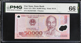 Vietnam 50000 Dong 2024 P 121 t Gem UNC PMG 66 EPQ PNB