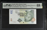 South Africa 10 Rands ND 2005 P 128 a Superb Gem UNC PMG 68 EPQ TOP POP