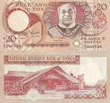 Tonga 20 PA'anga ND 1995 P 35 c UNC