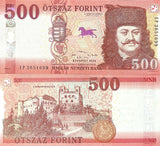 Hungary 500 Forint 2022 P 202 a UNC