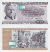 Faeroe Islands 1000 Kronur 1994 P 23 e UNC-