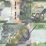 Kenya 500 Shillings 2019 P 55 UNC
