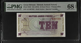 Great Britain 10 New Pence ND 1972 P M48 Superb Gem UNC PMG 68 EPQ TOP POP