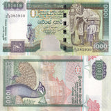 Sri Lanka 1000 Rupees 2006 P 120 UNC