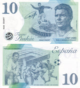 Puskas Ferenc Hungary Football Player 10 Souvenir 2023 Commemorative note