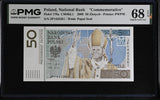 Poland 50 Zlotych 2006 P 178 a Commemorative Superb Gem UNC PMG 68 EPQ