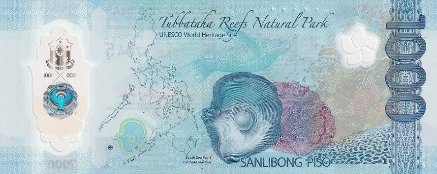 Philippines 1000 Piso 2023 P 241 Polymer UNC