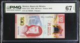 Mexico 100 Pesos 2020 P 131 a Polymer Superb Gem UNC PMG 67 EPQ