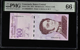 Venezuela 100 Bolivares Digitales 2021 P 119 a Gem UNC PMG 66 EPQ