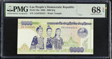 Laos 1000 Kip 2008 P 39 a Superb Gem UNC PMG 68 EPQ TOP POP