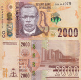 Malawi 2000 Kwacha 2024 P 70 UNC