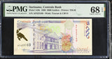Suriname 5000 Gulden 1999 P 143 b Superb GEM UNC PMG 68 EPQ TOP POP