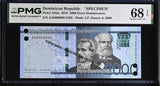 Dominican Republic 2000 Pesos 2019 P 194 ds SPECIMEN Superb Gem UNC PMG 68 EPQ