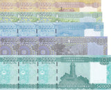 Somalia Set 5 x Lot 5 Pcs = 15 UNC 1000 2000 10000 20000 50000 S ND 2010 P 38-43