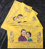 Bhutan 100 Ngultrum 2011 Commemorative P 35 UNC W/FOLDER LOT 5 PCS