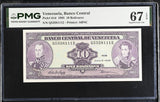 Venezuela 10 Bolivares 1995 P 61 d Superb Gem UNC PMG 67 EPQ